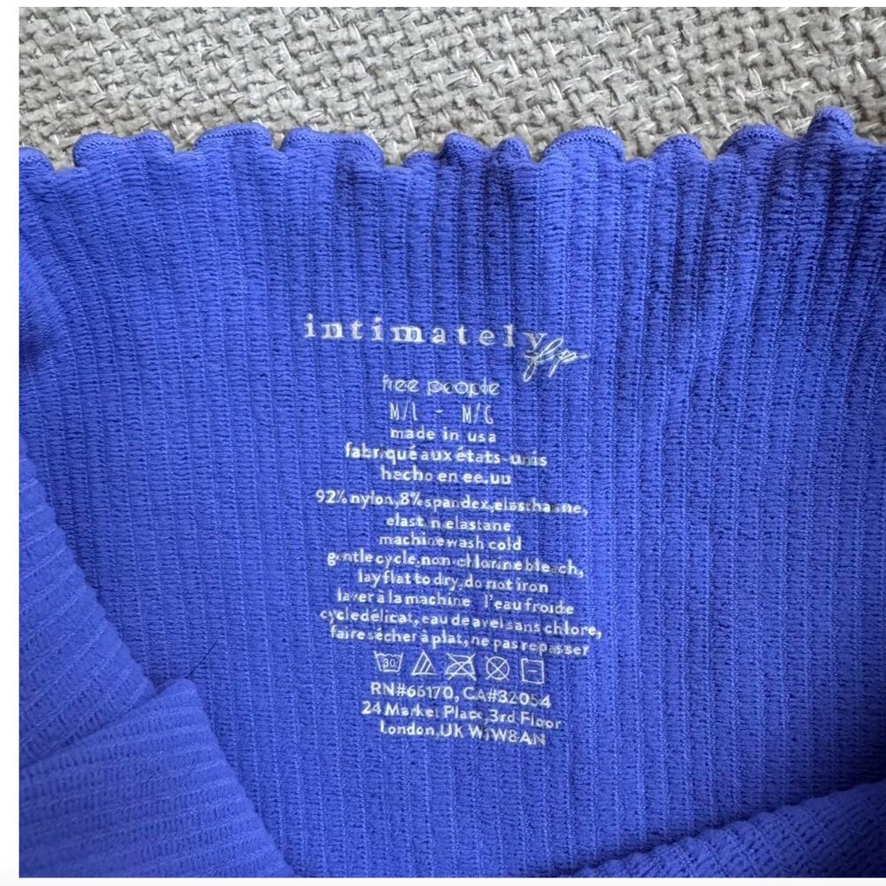 Free People Intimately Easy to Love Periwinkle Cami - Picture 3 of 3